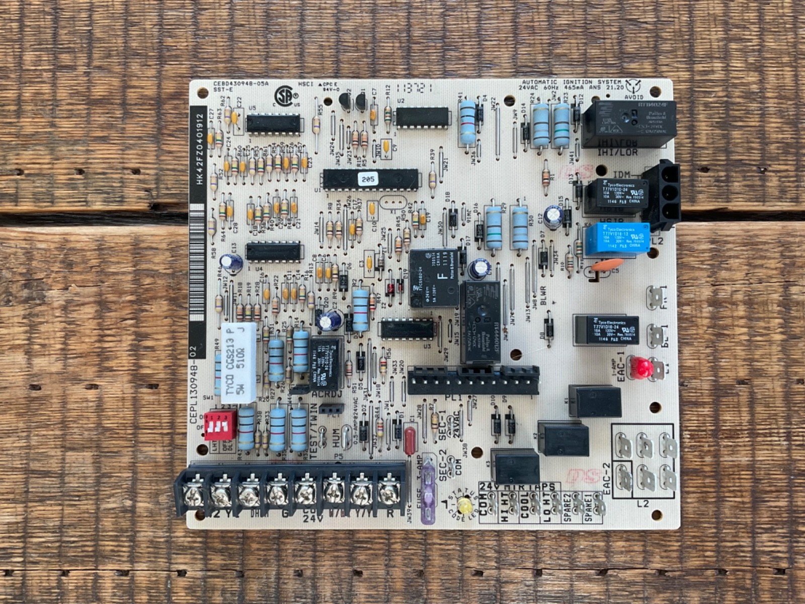 Furnace Control Circuit Board CEPL130948-02 CEBD430948-05A HK42FZ0402212 Carrier