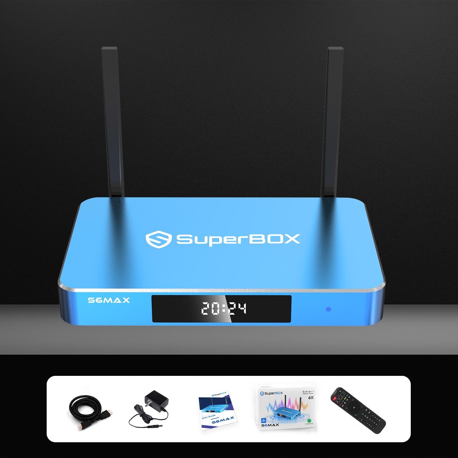 SuperBox S6 Max TV BOX - Authorized Distributor - Same Day Shipping