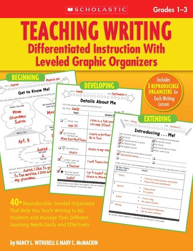 Teaching Writing: Differentiated Instruction With Leveled ...  (paperback)