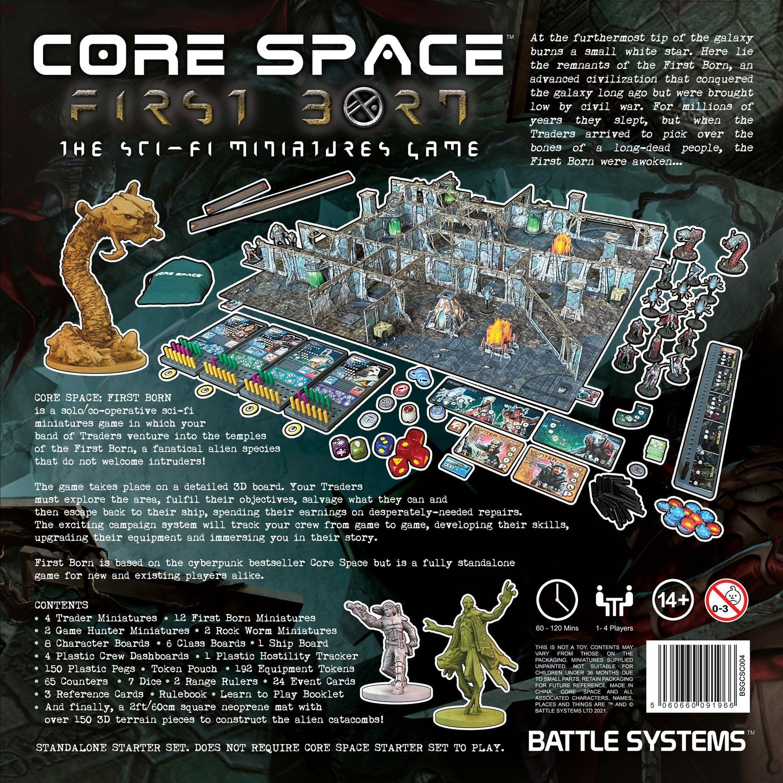 Battle Systems - Core Space First Born - Sci-Fi Miniatures Board Game Medium