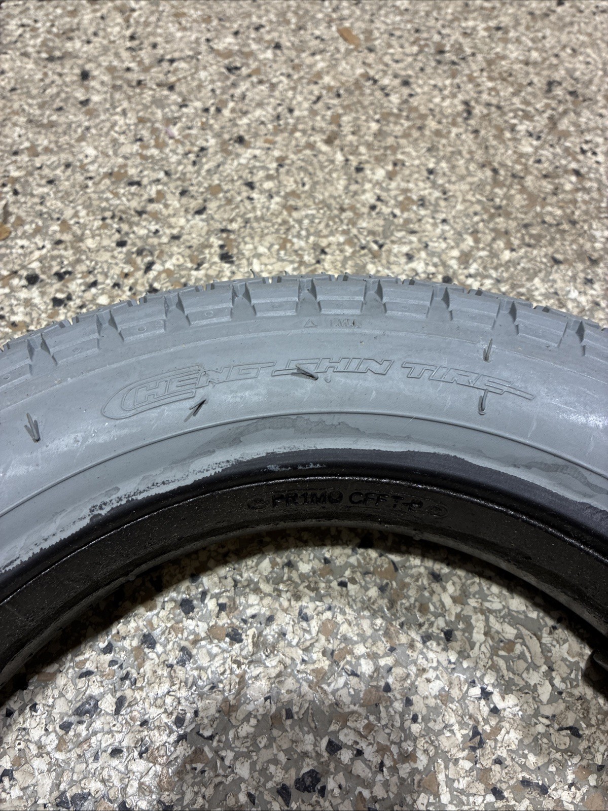 2x Cheng Shin 3.00-10 42J Foam Filled Tire