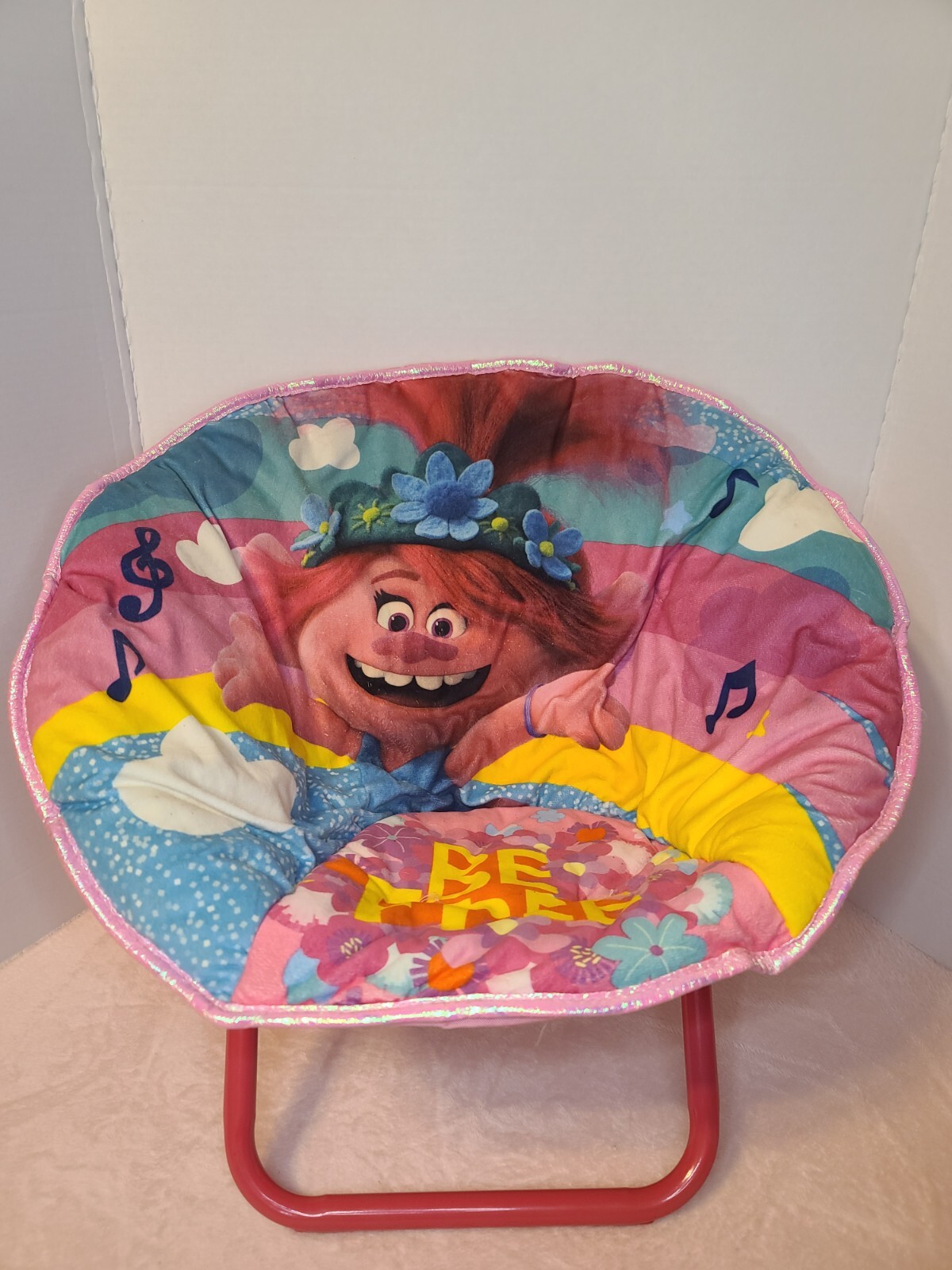 Dreamworks Trolls Fold Chair Kids Poppy