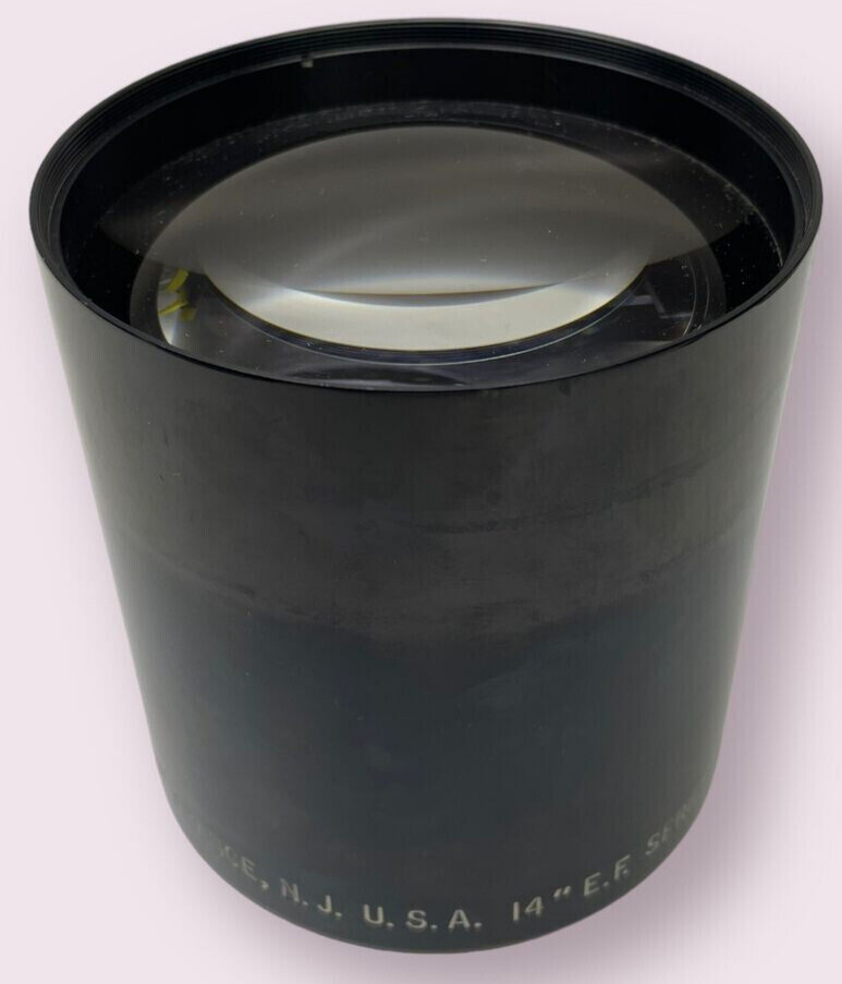 Projection Lens 14” E.F. Charles Beseler Company, East Orange NJ USA Series III