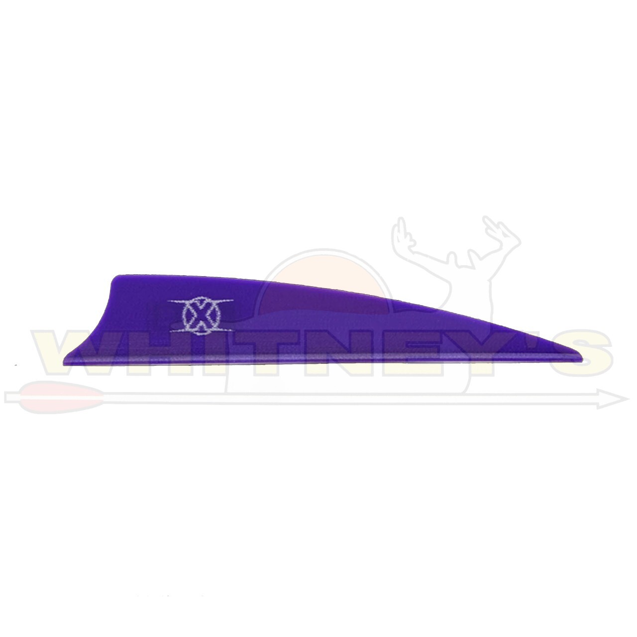 New Other - Bohning X Vanes - 3.5" - Purple - 36pk