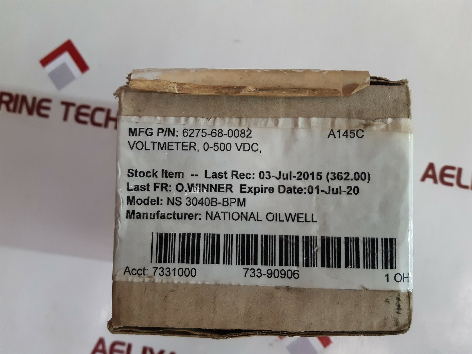 Stahl 144583 voltmeter