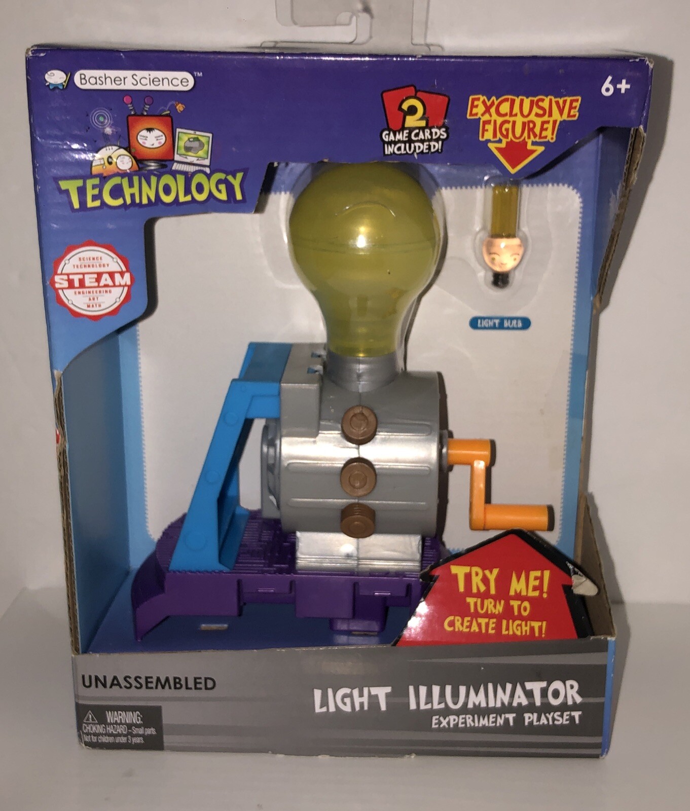 Light Illuminator Experiment Playlet STEM Learning Brasher Science New In Box