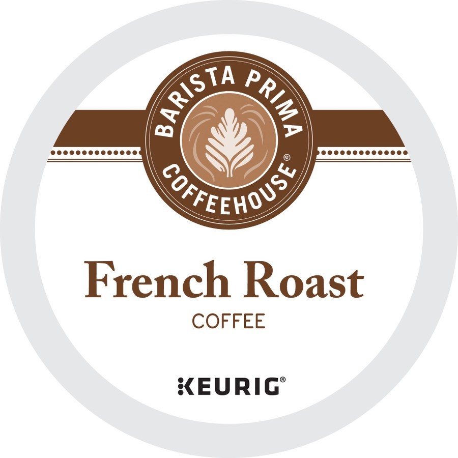 Barista Prima Coffeehouse French Roast Coffee 24 to 144 K cups Pick Any Size