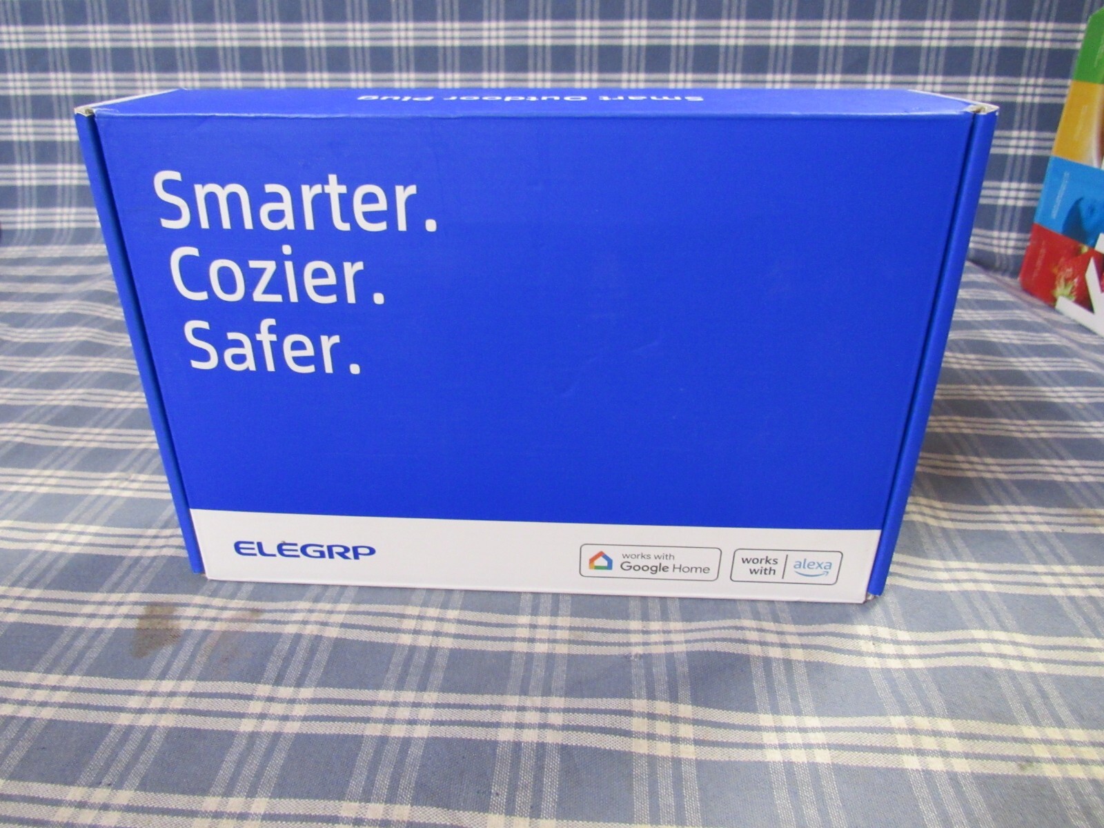ELEGRP PQR10 Smart Wi-Fi Outdoor Plug (Brand New Open Box) FAST FREE SHIPPING.