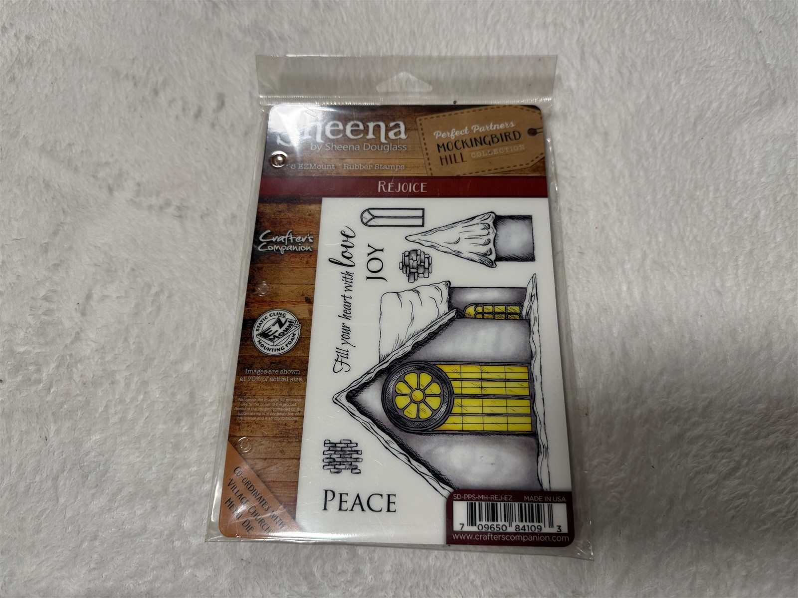 SHEENA DOUGLASS REJOICE - MOCKINGBIRD HILL COLLECTION RUBBER STAMP SET