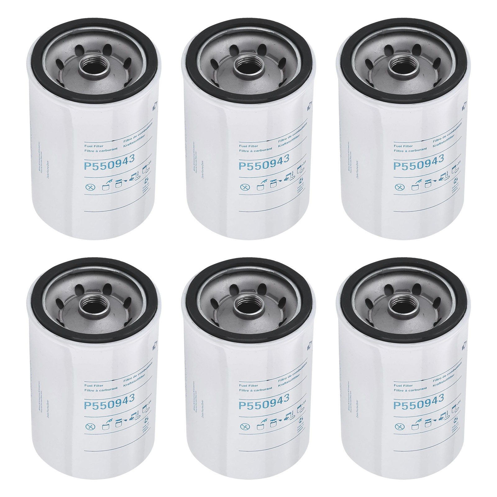 P550943 Fuel Filter For GMC 6.2L Detroit Diesel Engines Replace 25011214,BF782