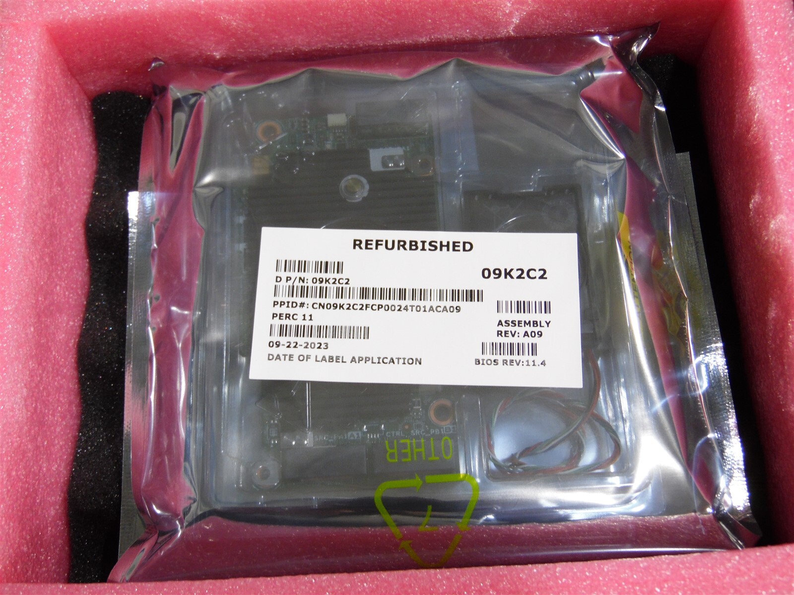 DELL H755N FRONT PERC NVME RAID POWEREDGE R660 R650 T550 SERVER T4FH6 9K2C2