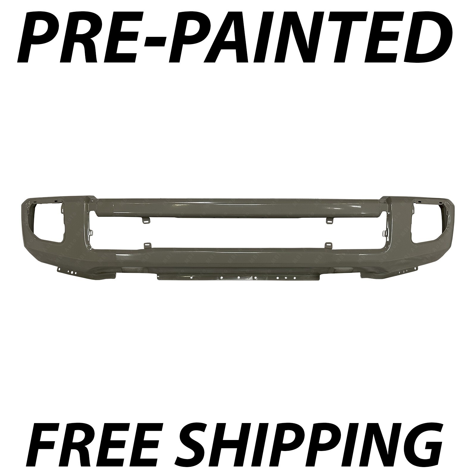 NEW Painted To Match Front Bumper Face Bar for 2020-2022 Ford F-250 F-350 w/ Fog