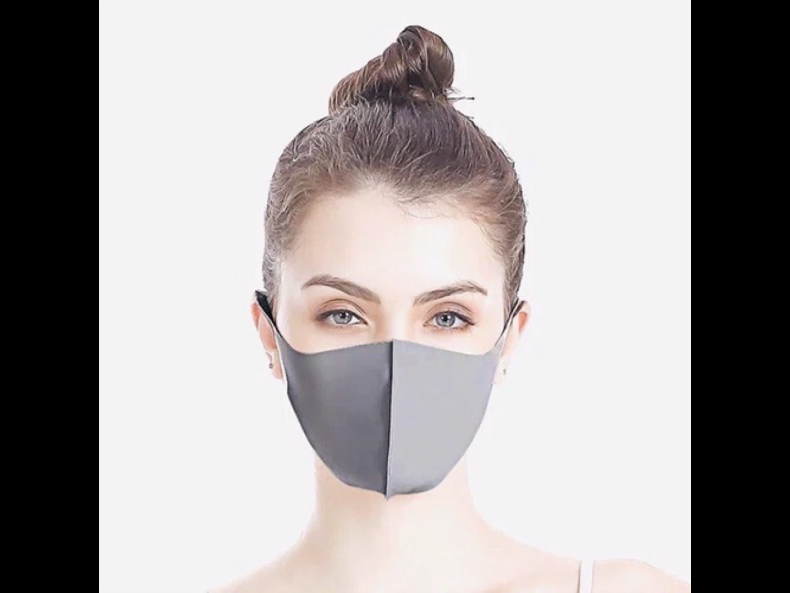20 Pack Gray Washable & Reusable Face Mask - Ships FAST From United State