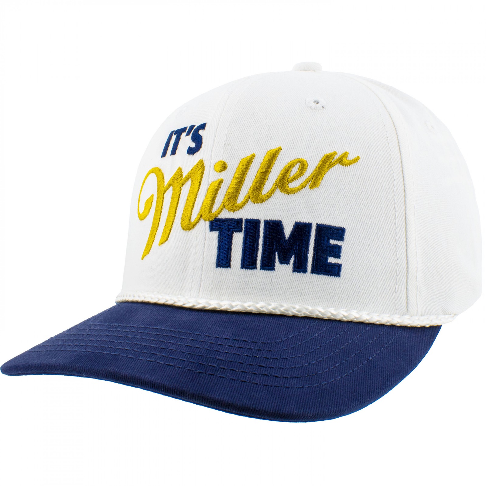 Miller - It's Miller Time Embroidered Snapback Hat Multi-Color