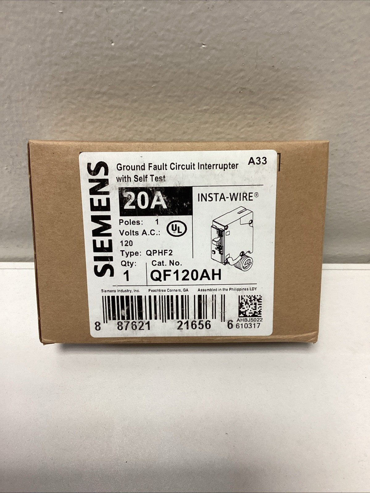 Siemens QF120AH