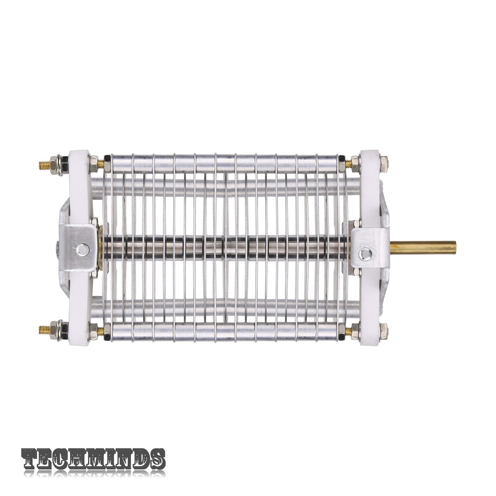 10-150pF Adjustable Air Variable Capacitor 3000VDC Air Dielectric High Voltage