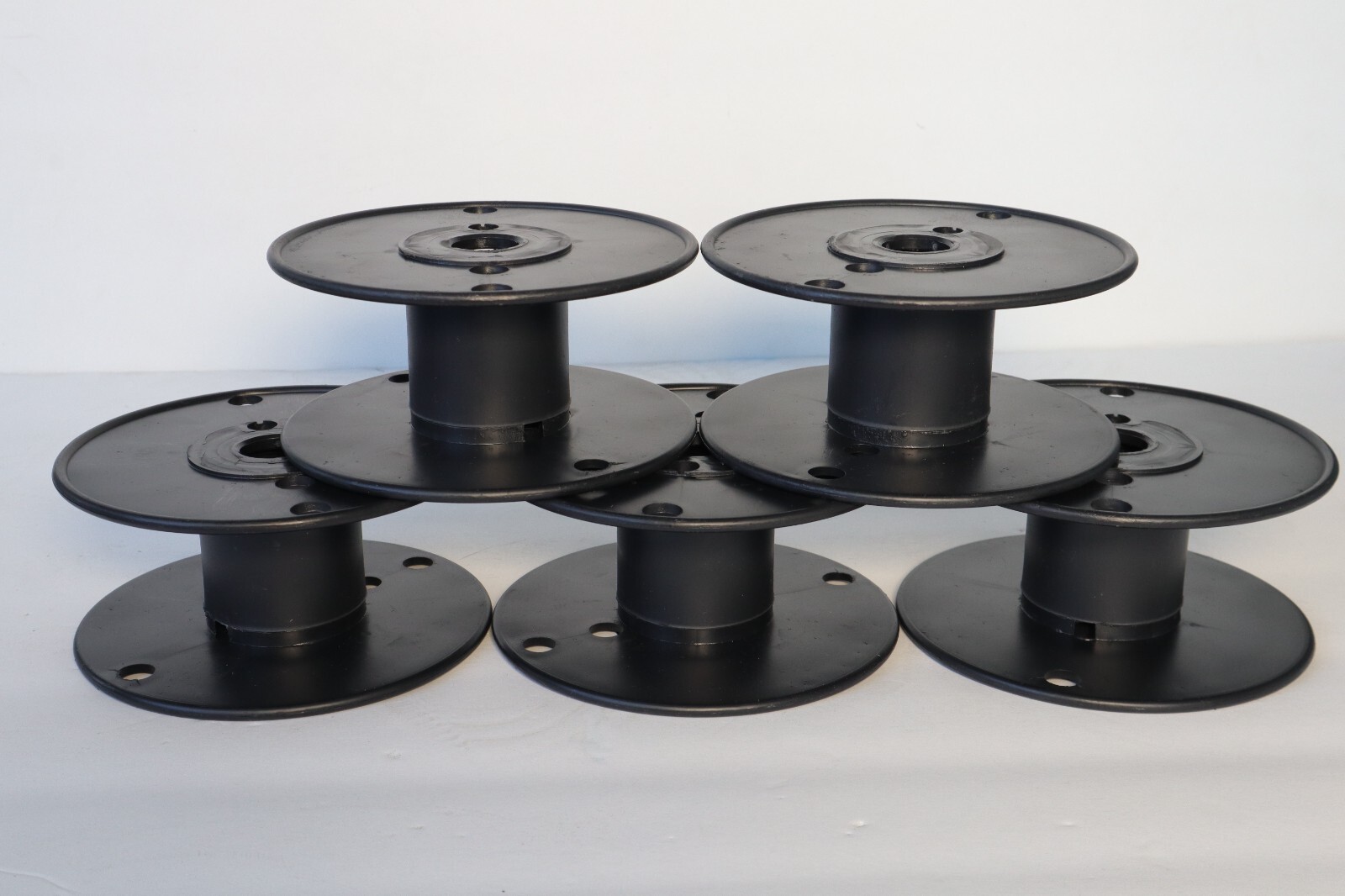 PLASTIC SPOOLS - 5" x 2" - GREAT FOR RIBBON, PARACORD, STRING, WIRE, ROPE