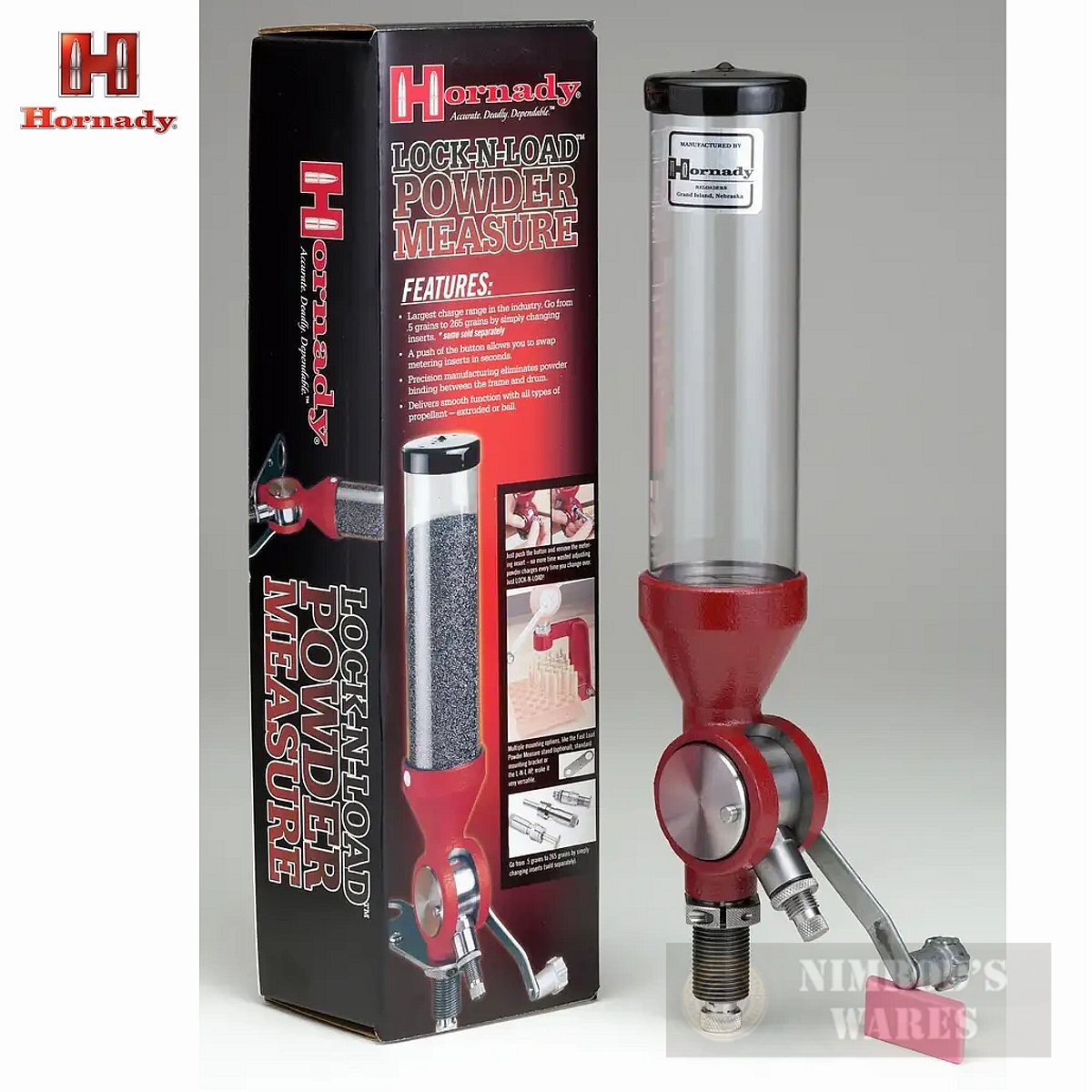 Hornady Lock-N-Load POWDER MEASURE 0.5-265 gr Reloading 050069 FAST SHIP
