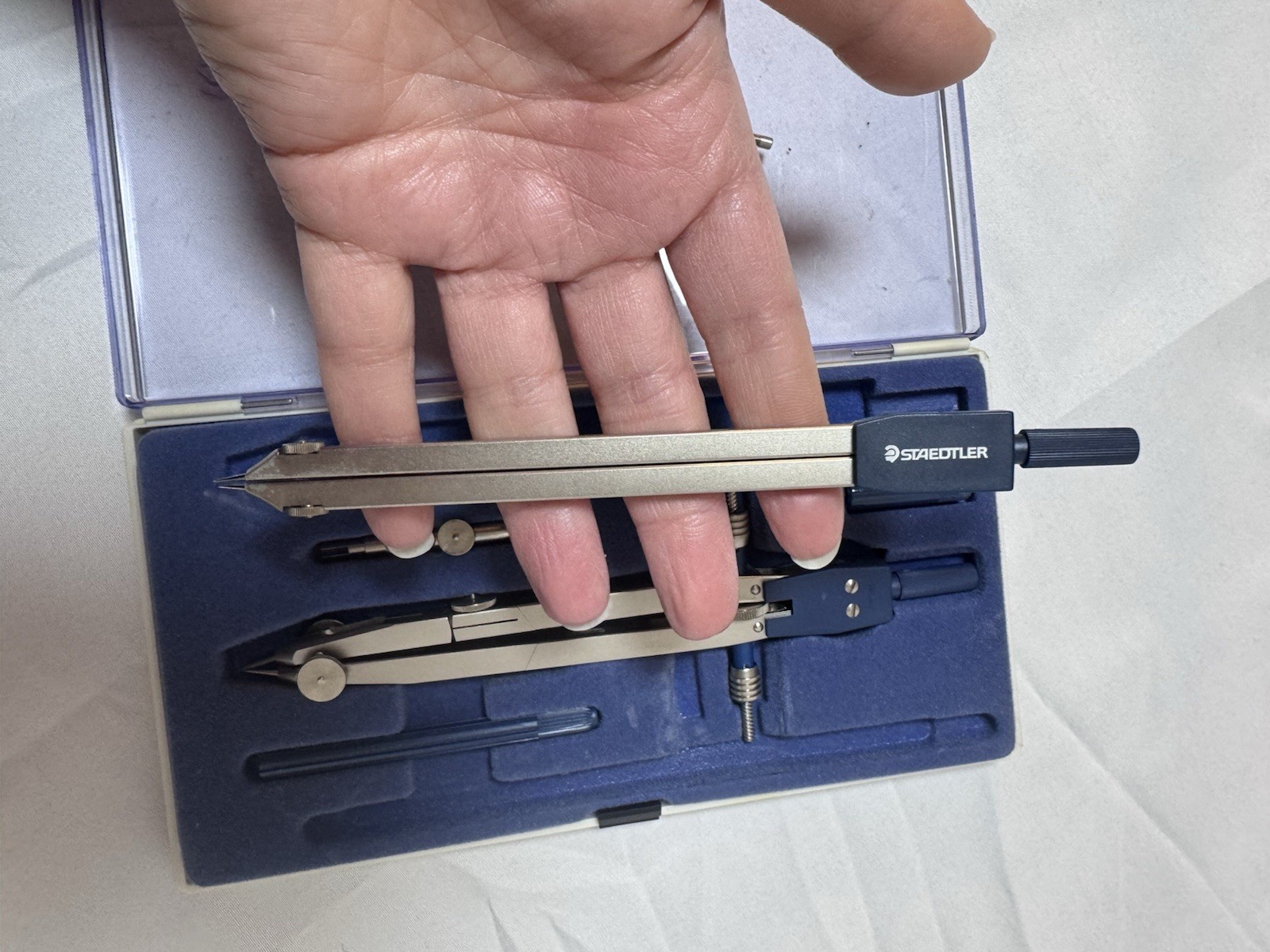 Staedtler Mars Superbow Draughtsman Set In Case - Missing Pieces