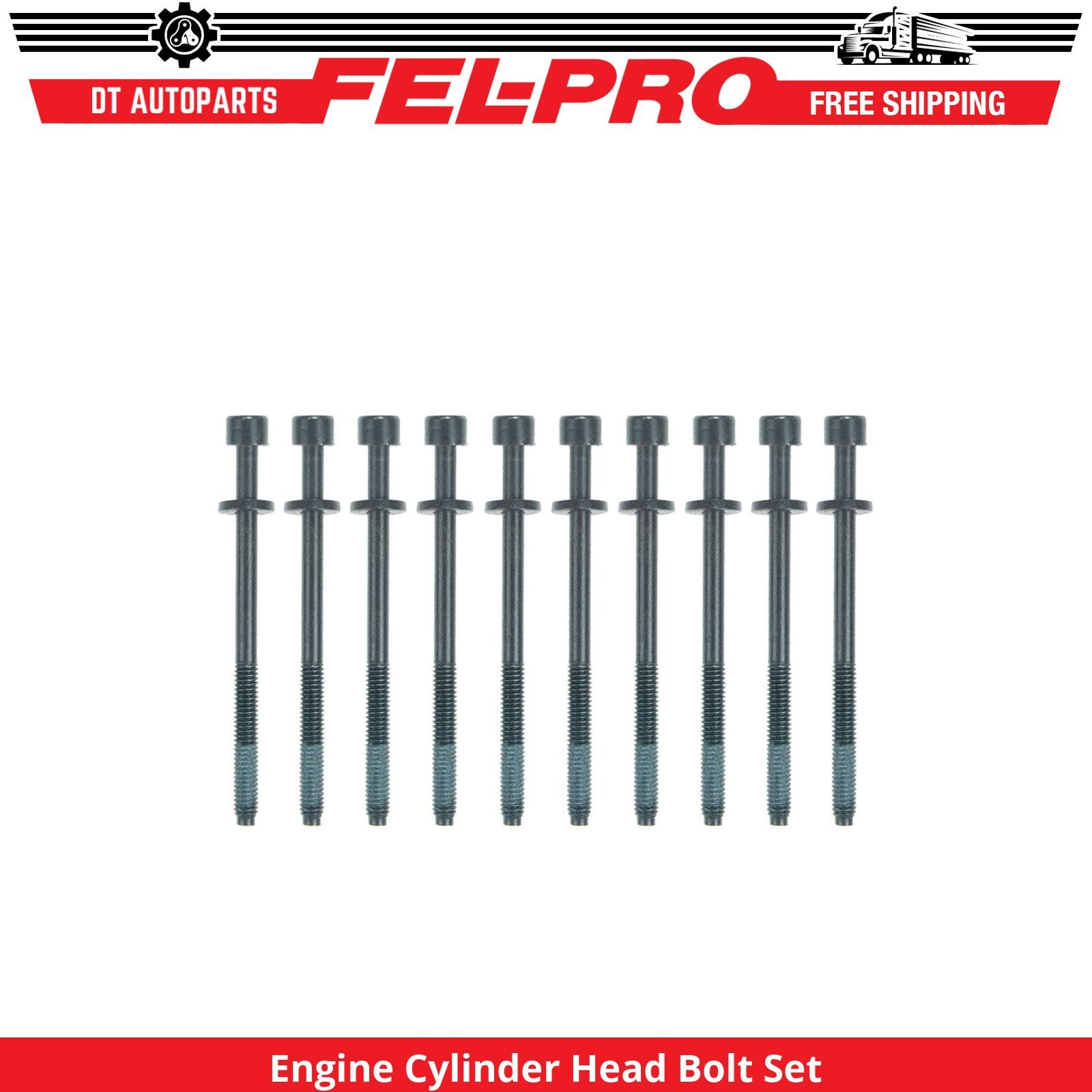 For 2004-2005 Cadillac DeVille 4.6L V8 Engine Cylinder Head Bolt Set Fel-Pro