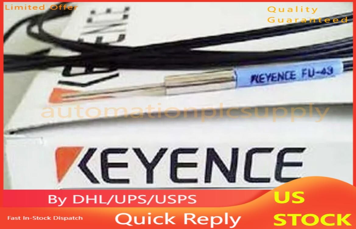 Keyence FU-43 Fiber Optic Sensor Reflective FU43 New  US Free TAX