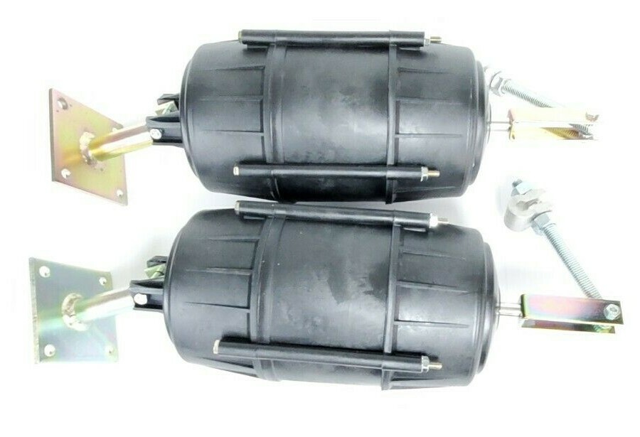 LOT OF 2 NEW KMC CONTROLS MCP-1160-5111 6" PNEUMATIC DAMPER ACTUATORS, 8-13PSI