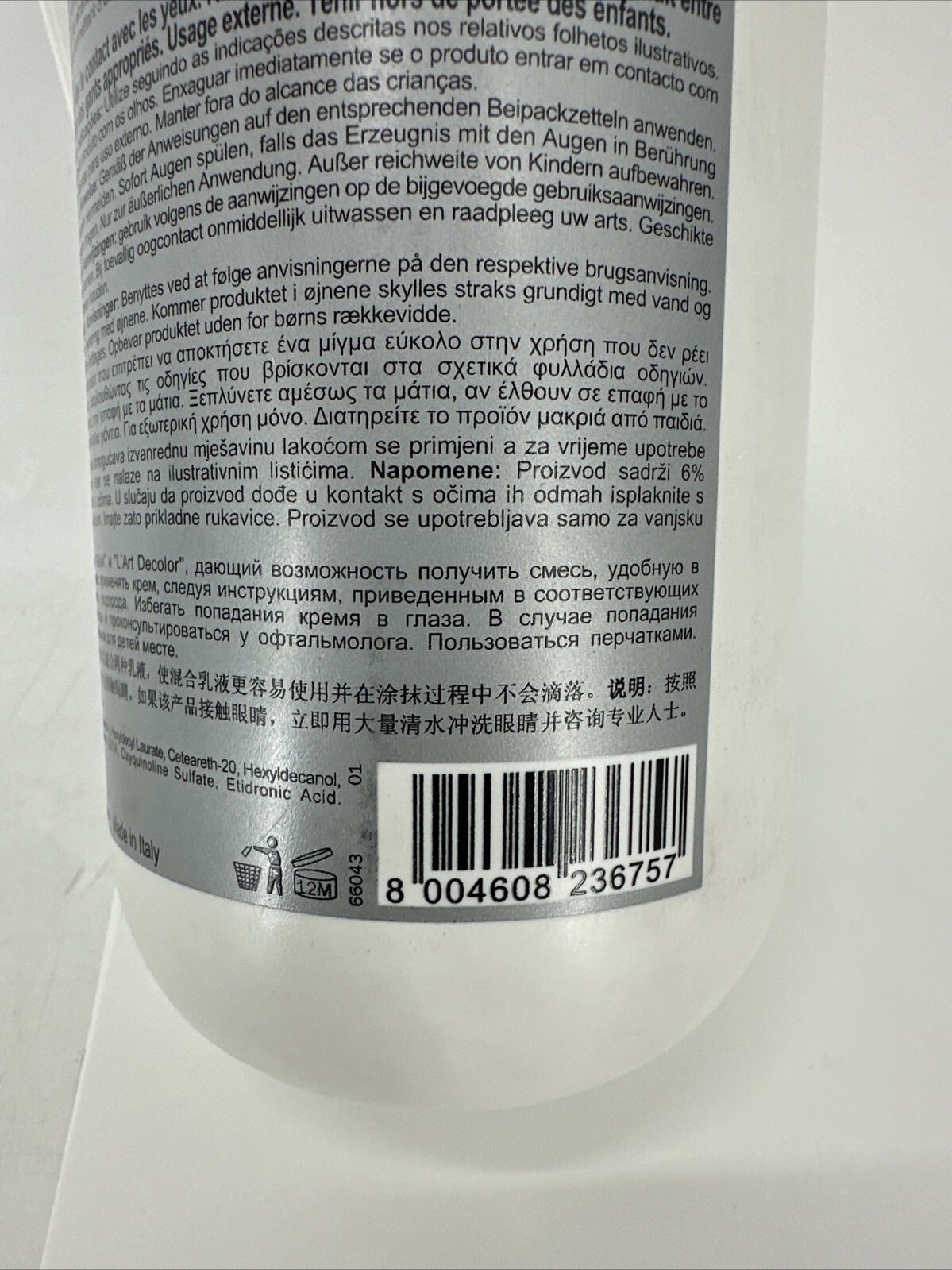Davines Activation Source Developer 20 Volume Universal Activator 30.43 fl oz
