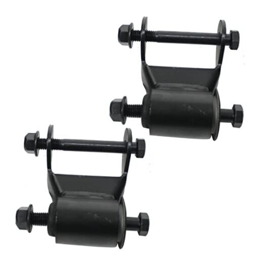 Pair Rear Leaf Spring Shackle Repair Kit Compatible 722-066 with Chevy K2500