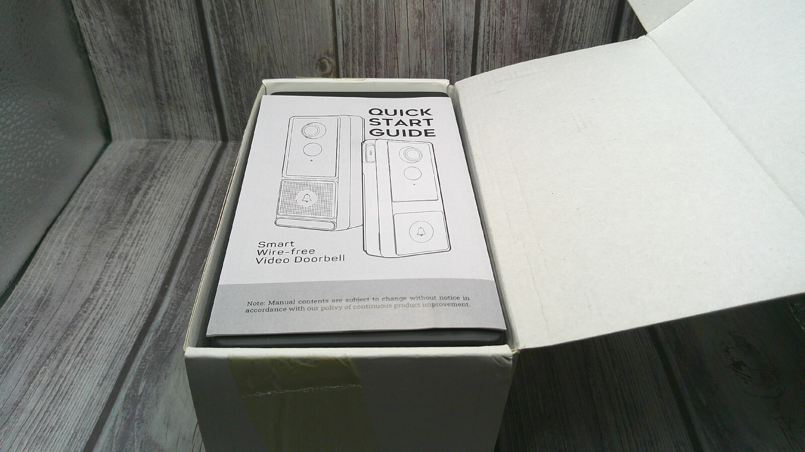 Smart Home Video Doorbell - Battery-Powered