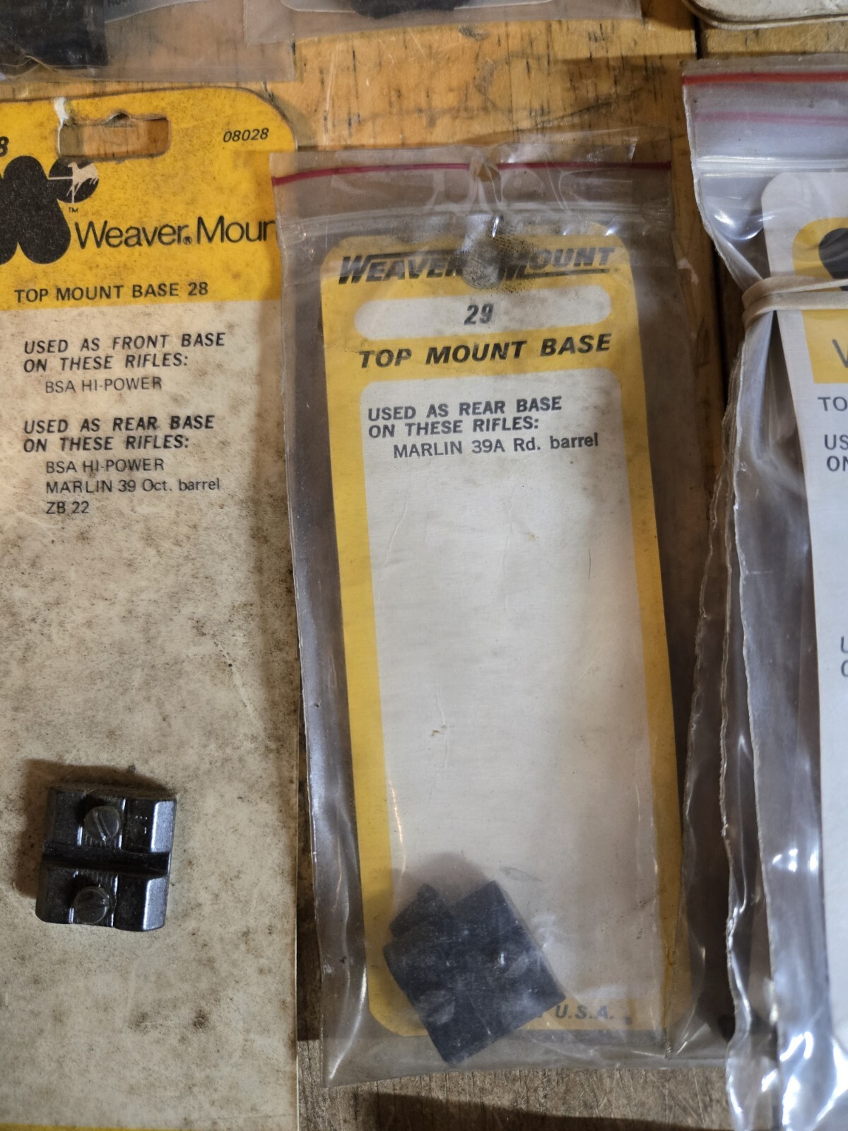 (1) weaver scope mount bases #12-46 (sold individually)