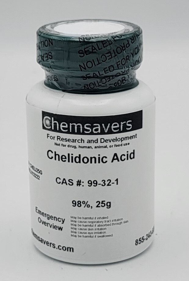 Chelidonic Acid, 98%, 25g