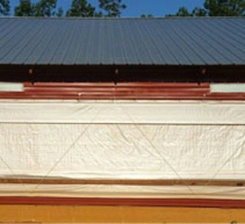 1200 sqft (4x300) SOLID White Crawlspace Flooring Underlayment Vapor Barrier