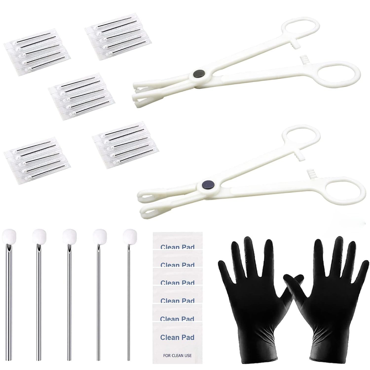 Lyuxzad Piercing Kit 35PCS Professional Includeds 35PCS,