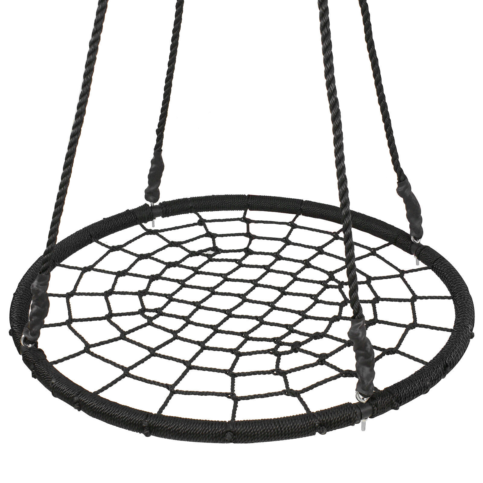 2X 40" Spider Web Tree Net Large Swing Outdoor Hanging Play Toy PE Rope EZ Setup