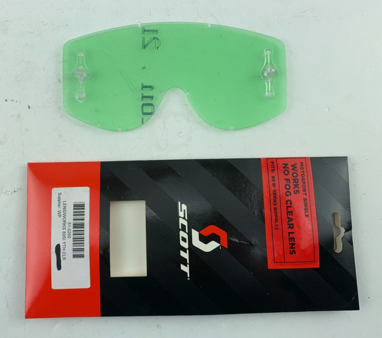 Scott Works No Fog Youth 89Si MX Goggle Clear Lens 216133-041