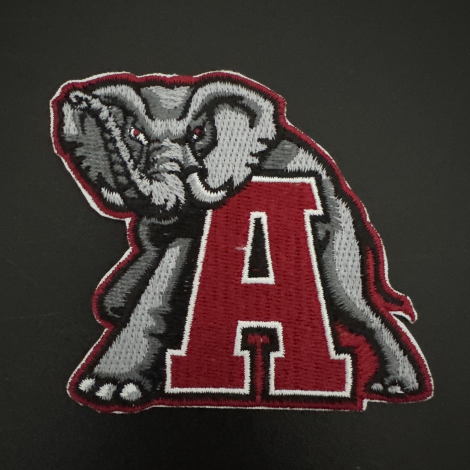 Vintage Retro Classic Logo Alabama Crimson Roll Tide Bama Patch New Old Stock