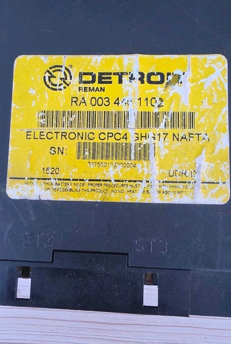 Detroit Diesel CPC4 Module RA0034461102 - Untested