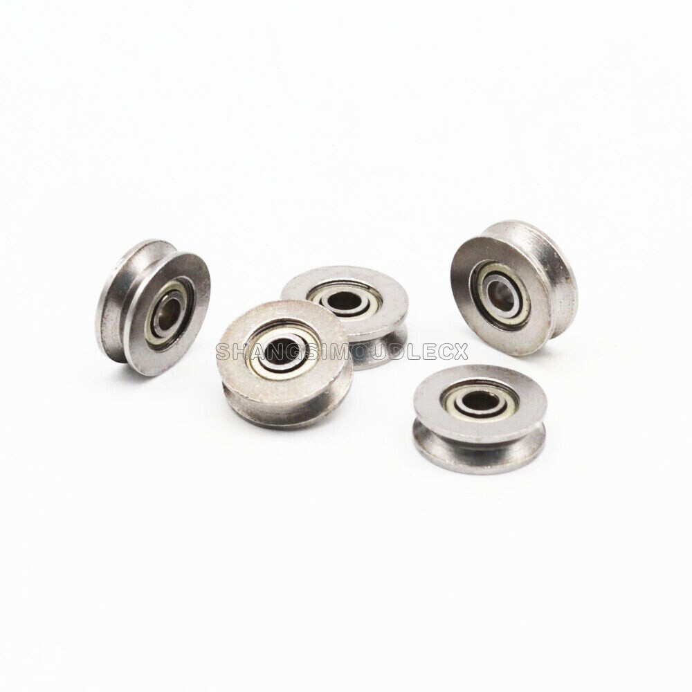 10pcs V623zz skateboard bearing miniature bearing V-groove bearings 3X12X4mm