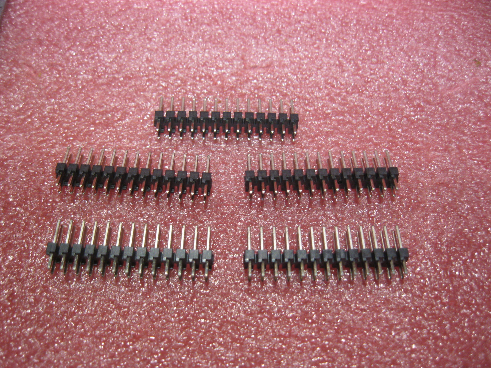6-146254-3 TE Connectivity Connector 2x13 Header Unshrouded Straight Lot of 5