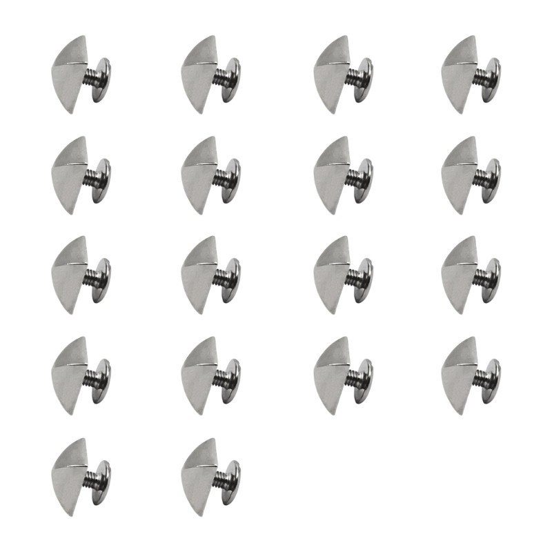 18pack Antiskid Ski Snowboard Grip Stomps Mats Protables Alloys Pyramids Studs