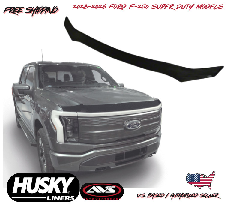 2023-2026 Ford F-250 Super Duty Aeroskin Low Profile Hood Protector Husky Liners
