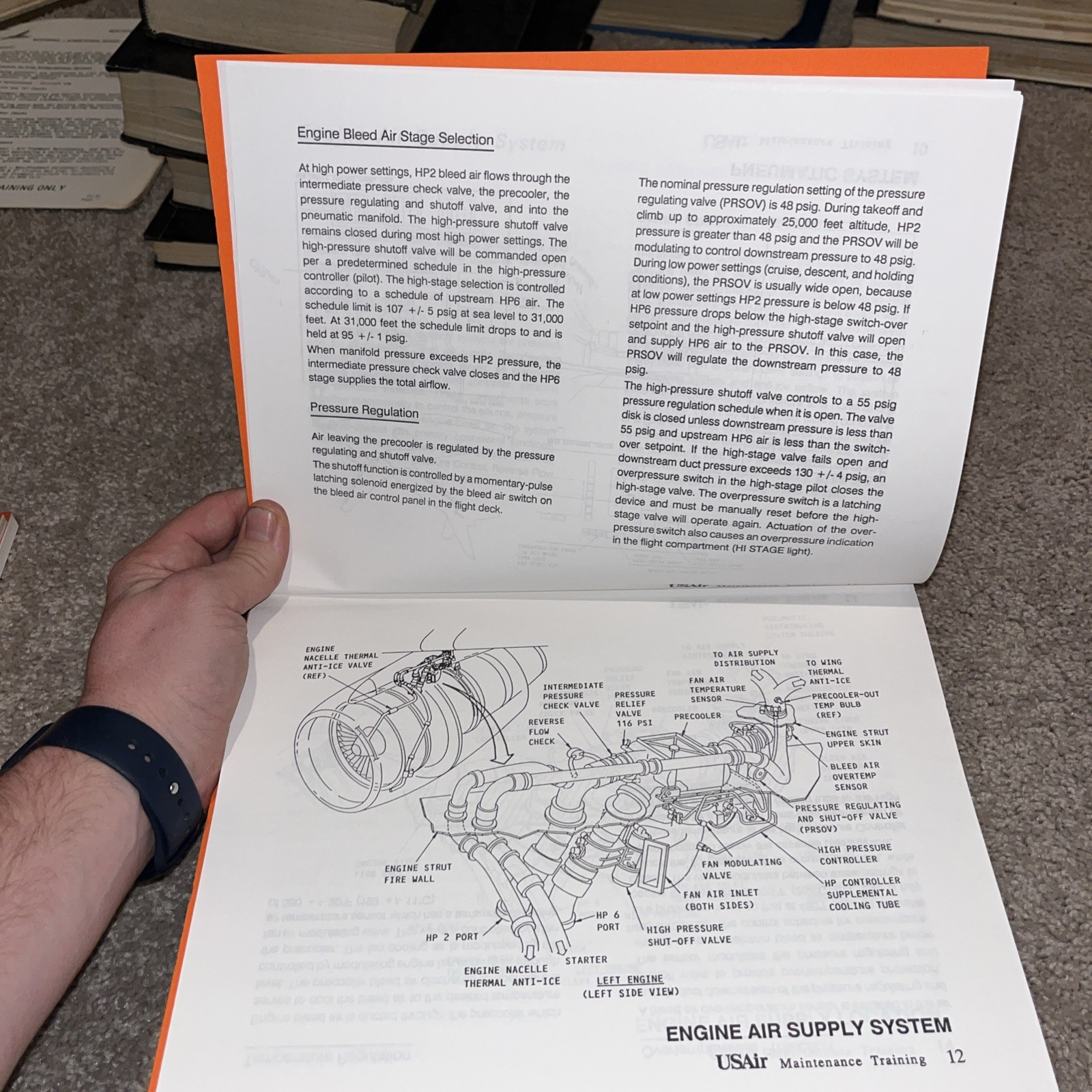 1991 US AIR 757-200 Maintenance Training Manuals