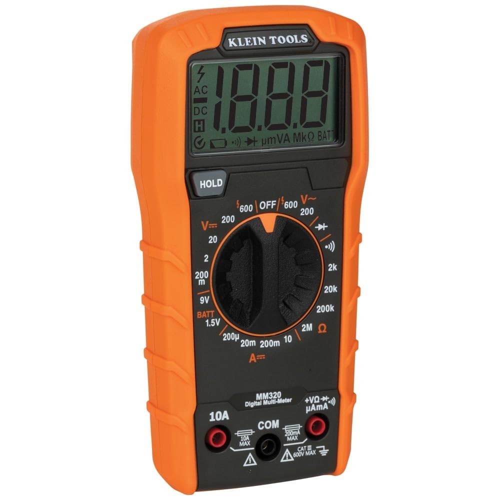 MM320KIT Digital Multimeter Electrical Test Kit, Non-Contact Voltage Tester