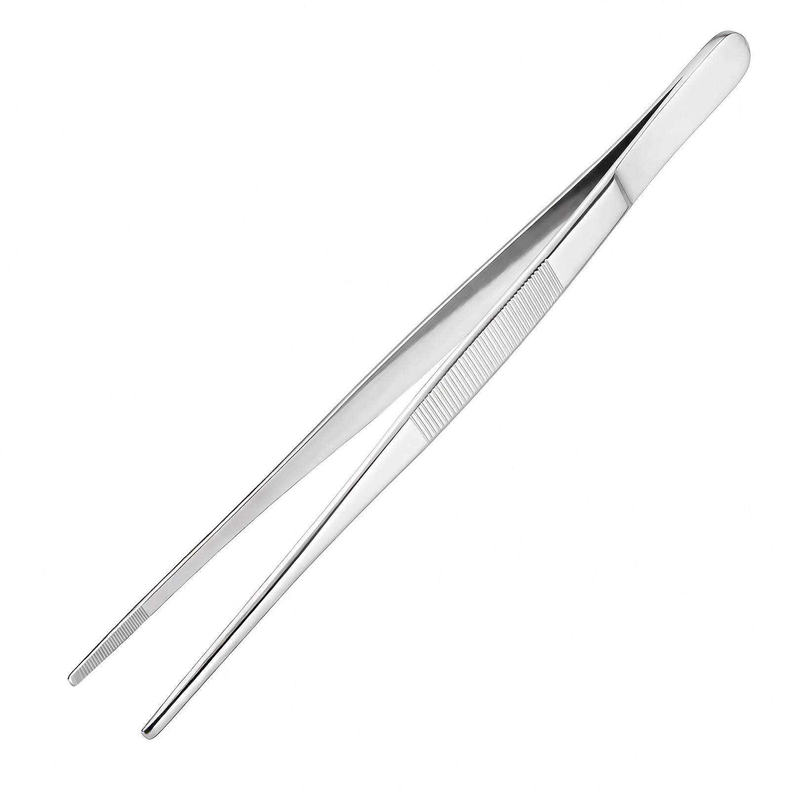 12-Inch Kitchen Tongs & Tweezers, Premium Cooking Utensils for Grilling, BBQ ...