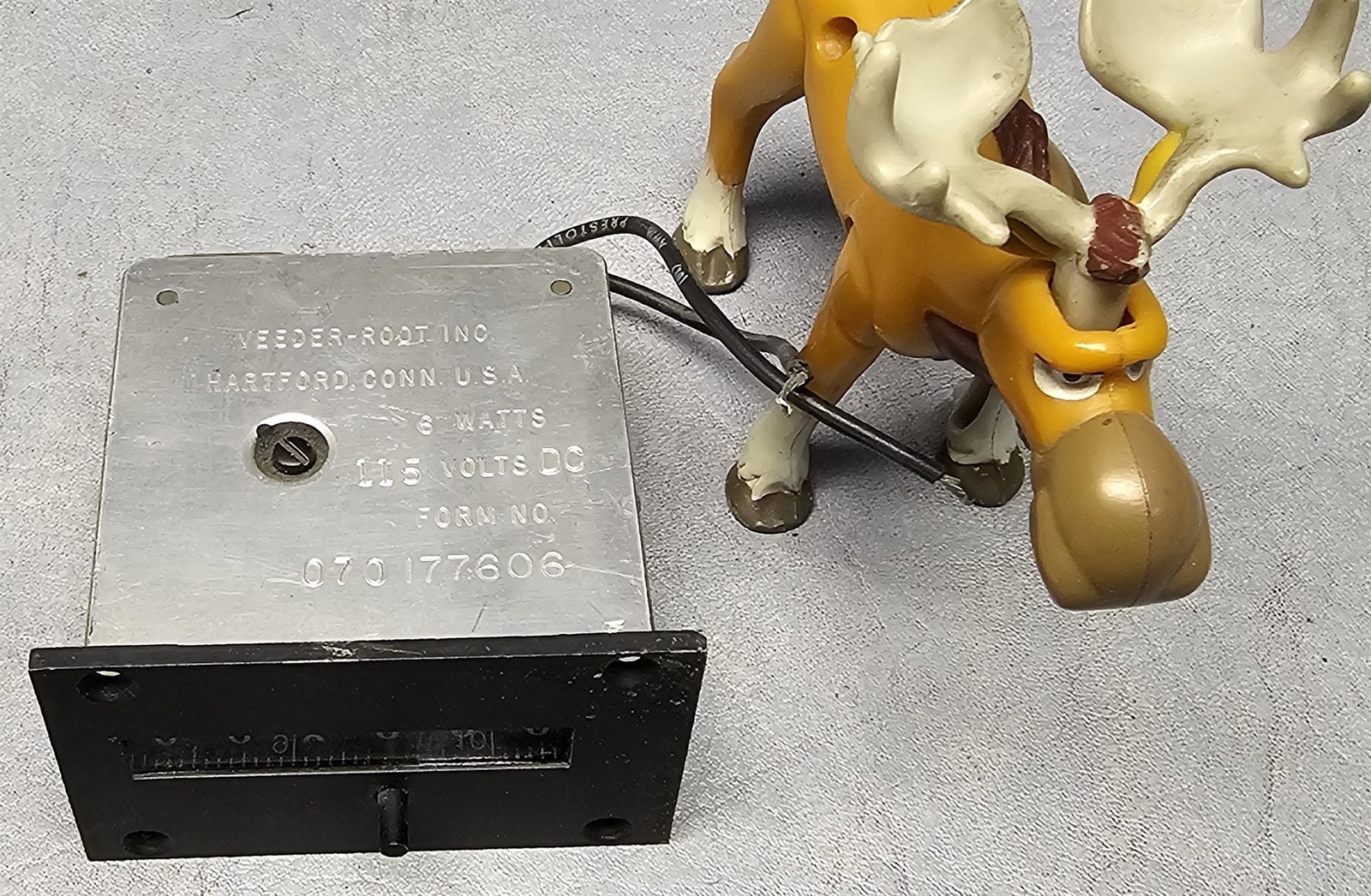 Veeder-Root Mechanical Counter 070177606 115VDC 6 Watts 2.8"