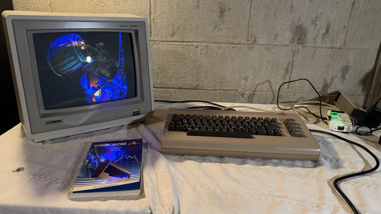 RESTORED Retro Commodore 64 Home Computer C64 Vintage Video Game System