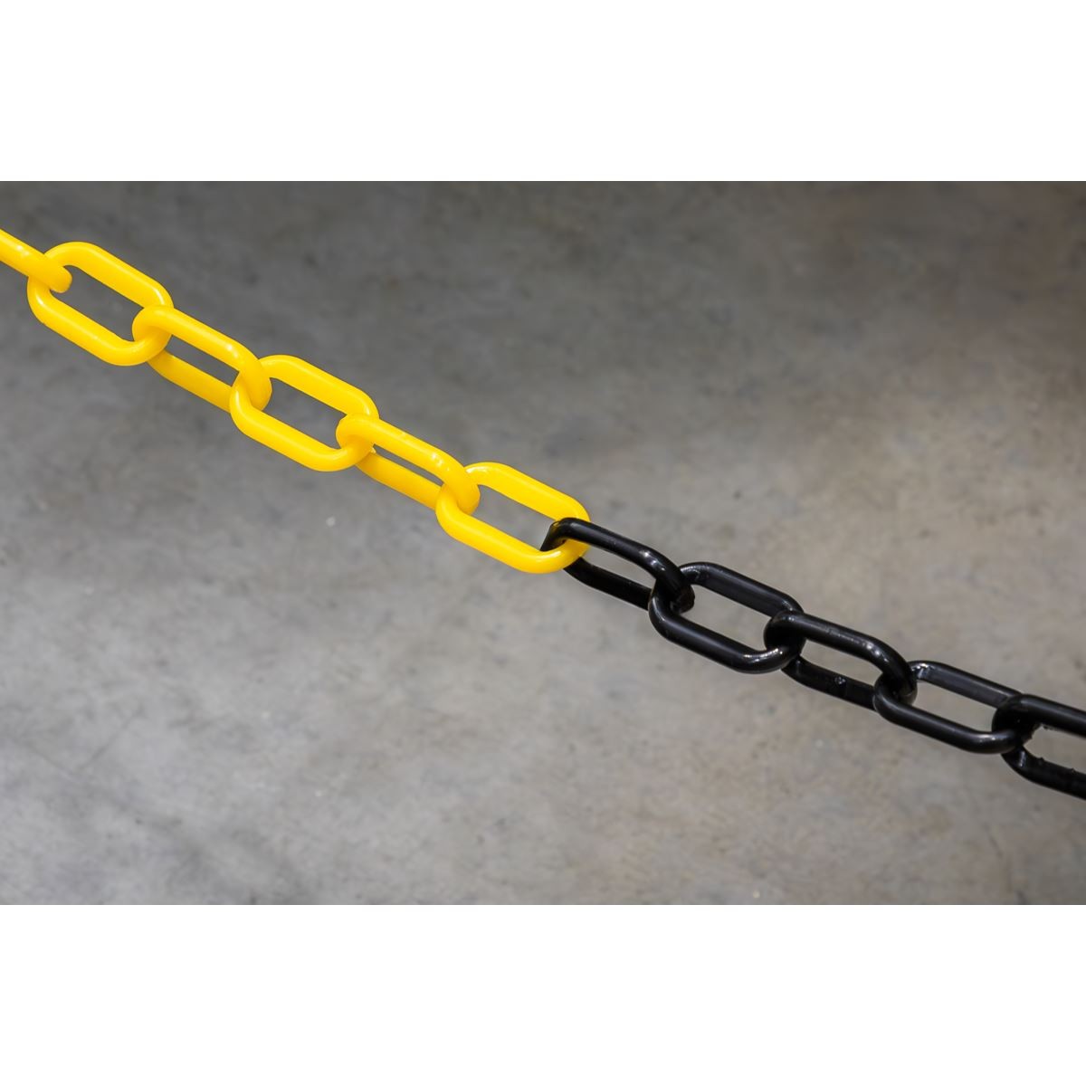 Sealey Black/Yel & Chain Kit 25m BYSBKIT