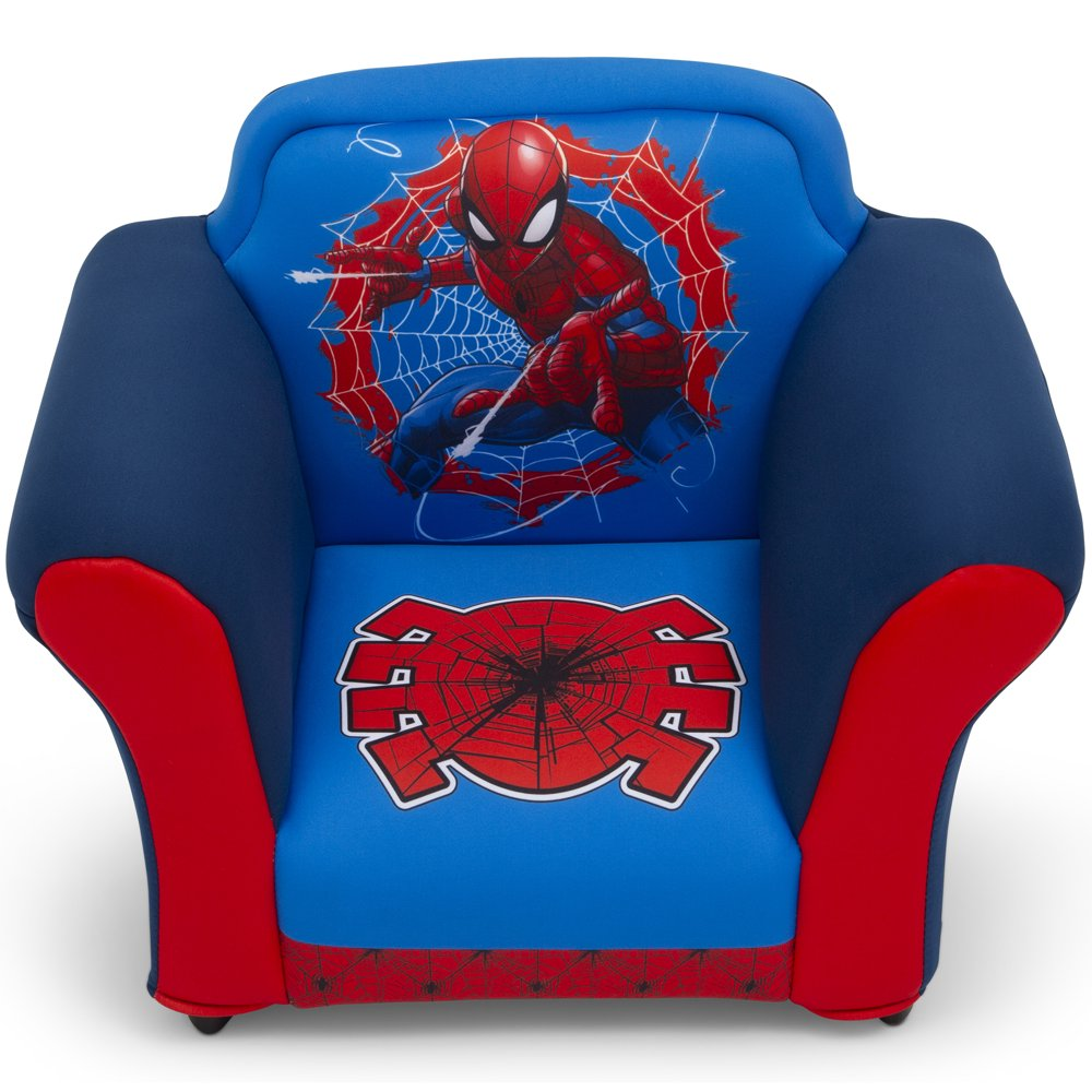 Spider-Man Chair Upholstered Kids Marvel Club Sofa Armchair Furniture Toddler