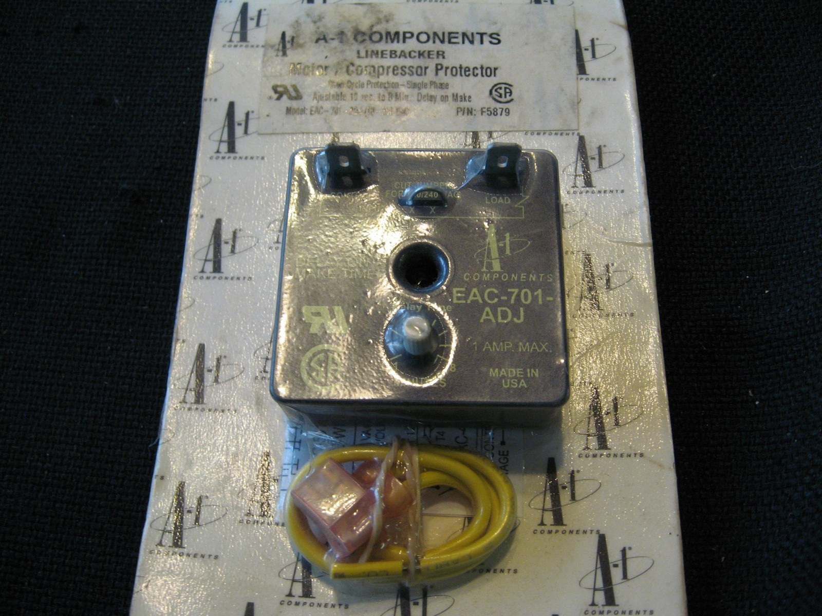 NEW A-1 Components Linebacker 18-288 Motor Compressor Protector *FREE SHIPPING*