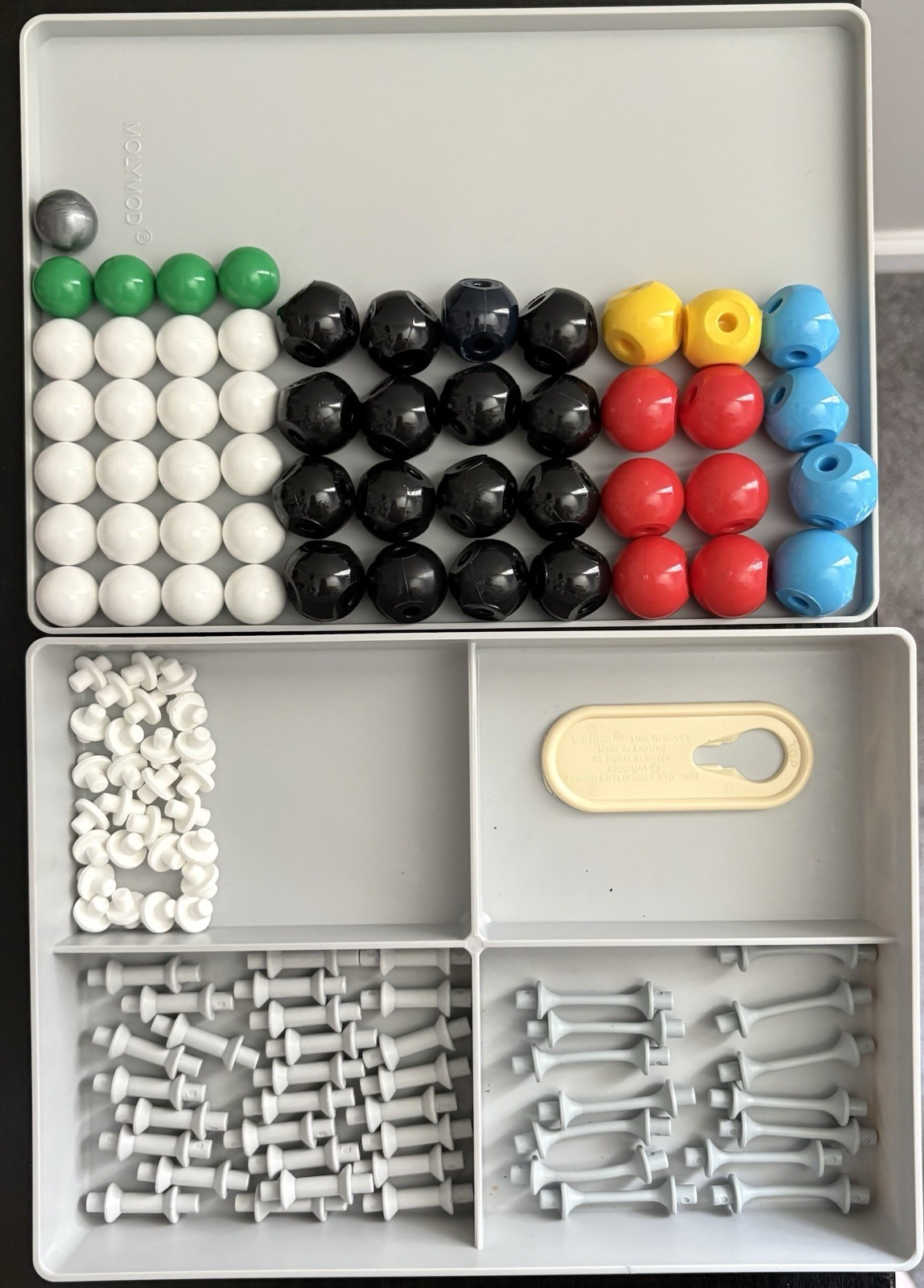 Molymod Organic Student Set Molecular Model Set MMS-008 - Missing Phosphorus